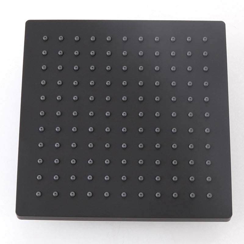 Traditional Metal Fixed Shower Head Ceiling Mounted Square Fixed Shower Head