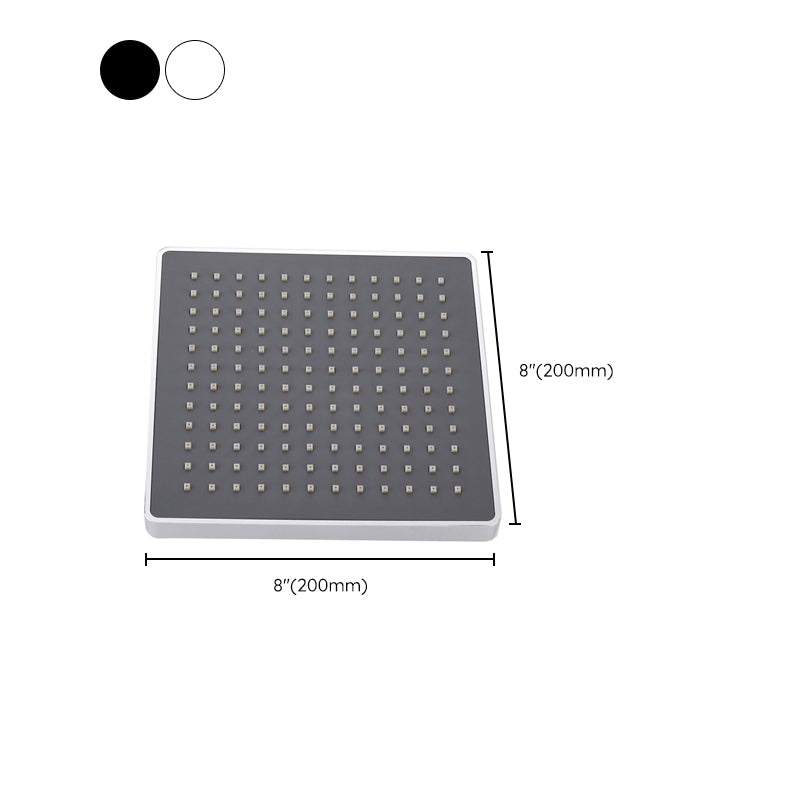 Traditional Metal Fixed Shower Head Ceiling Mounted Square Fixed Shower Head