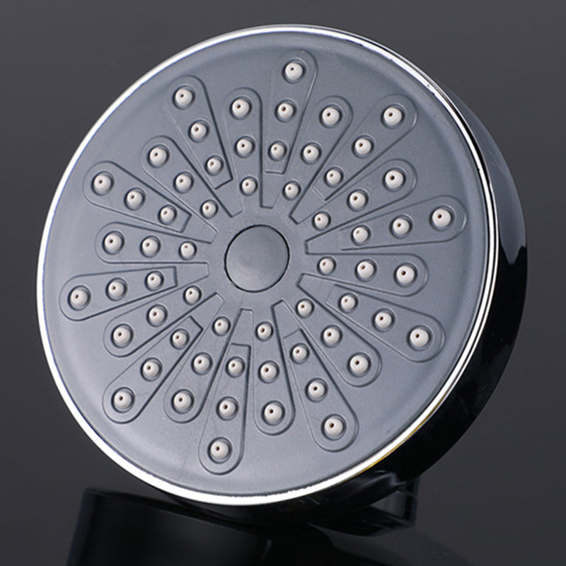 Round Fixed Shower Head Traditional Style Metal 5-inch Fixed Shower Head