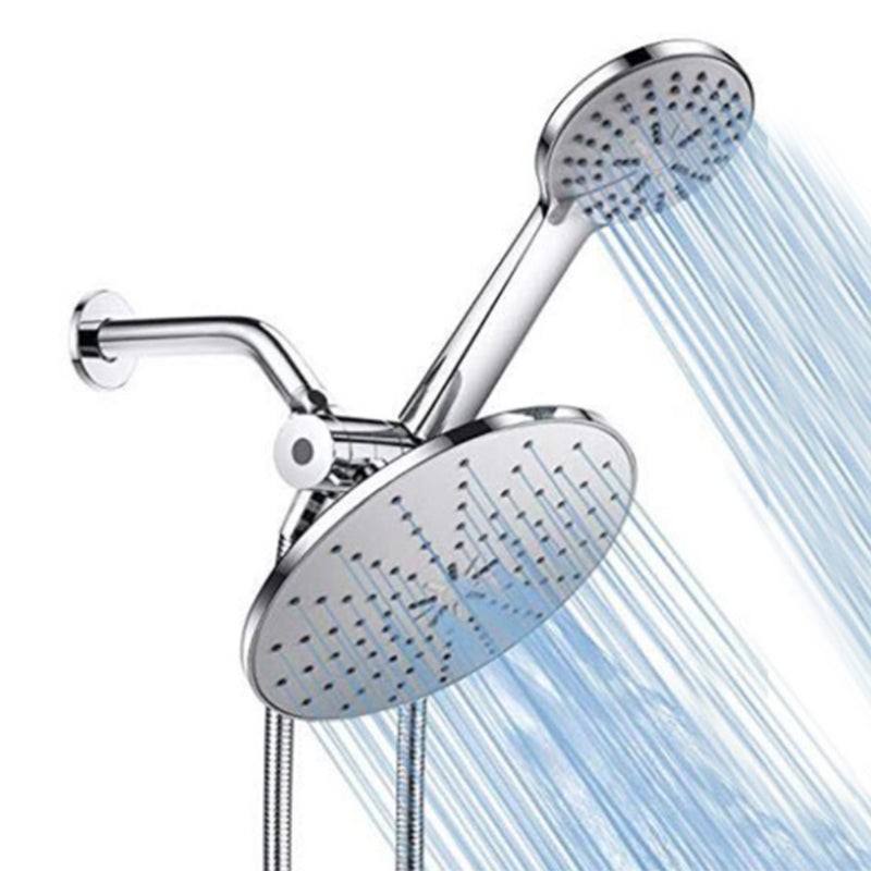 Wall Mounted Dual Shower Traditional Round Dual Shower Heads