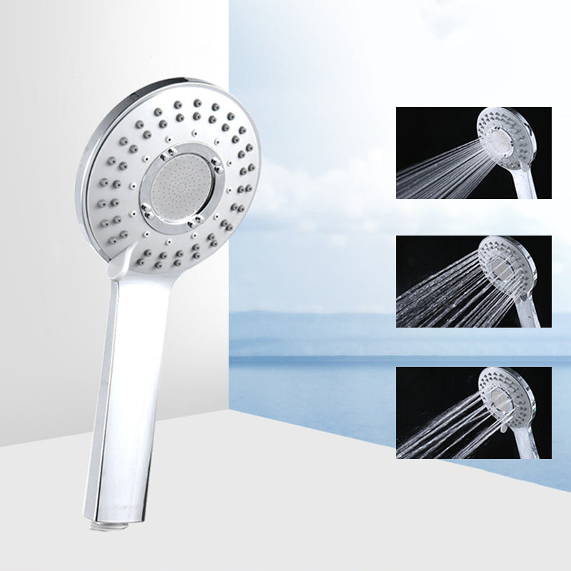 Modern Style Round Handheld Shower Bathroom Metal Wall Mounted Hand Shower