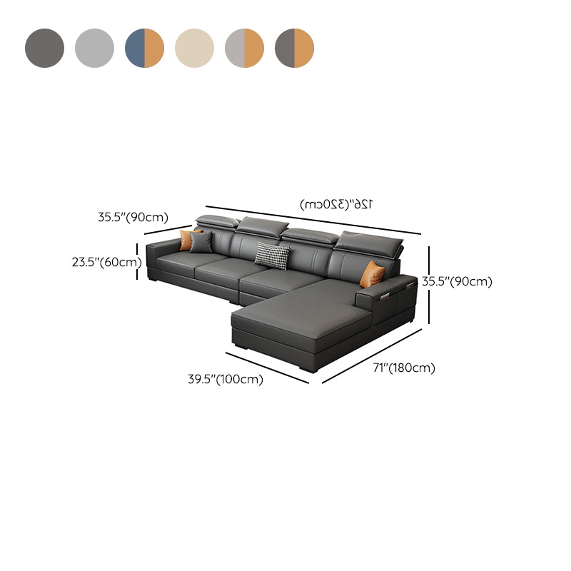Nordic Stationary with Storage Living Room Recessed Arm Cushions Settee