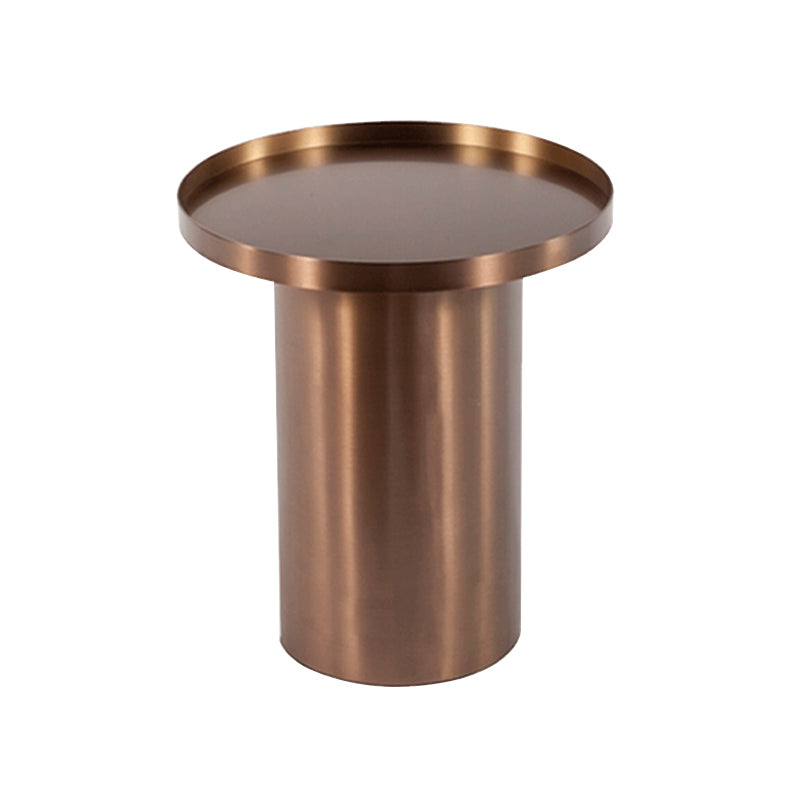 Mid-Century Modern Steel Coffee Table Pedestal Tray Top Cocktail Table