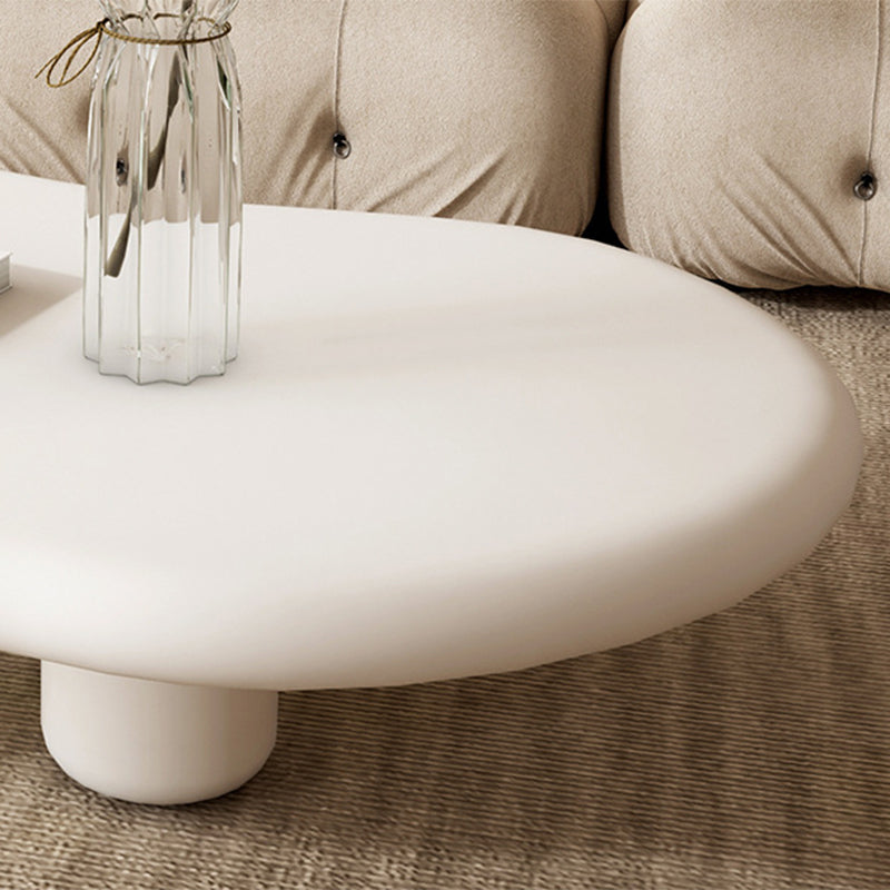 Nordic Irregular 4 Legs Coffee Table 11.8" H Wood Cocktail Table