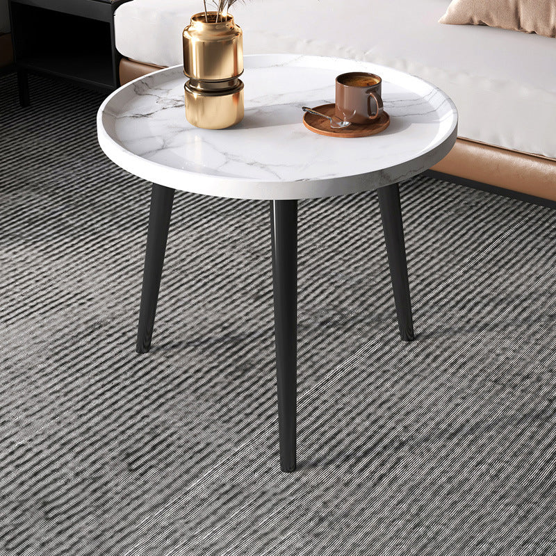 Modern Style Tray Top Coffee Table 3/4 Legs Simple Cocktail Table