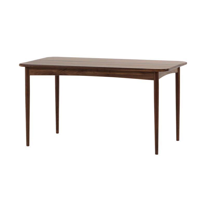 Industrial Rectangle Home Fixed Table Solid Wood Dining Room Desk
