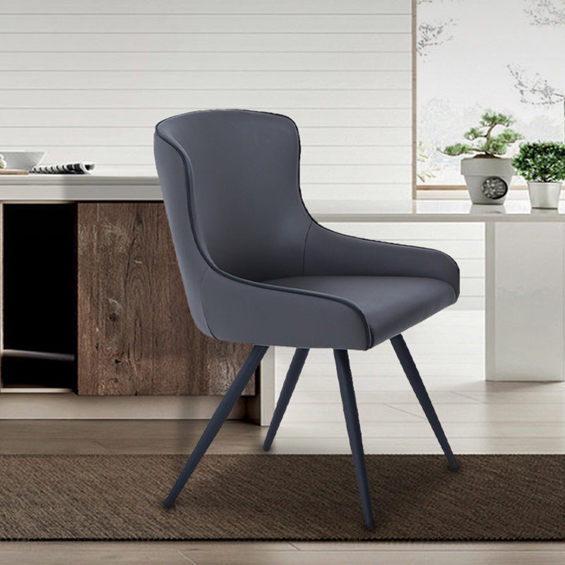 Contemporary Arm Chair Wingback Dining Room Chair for Indoor