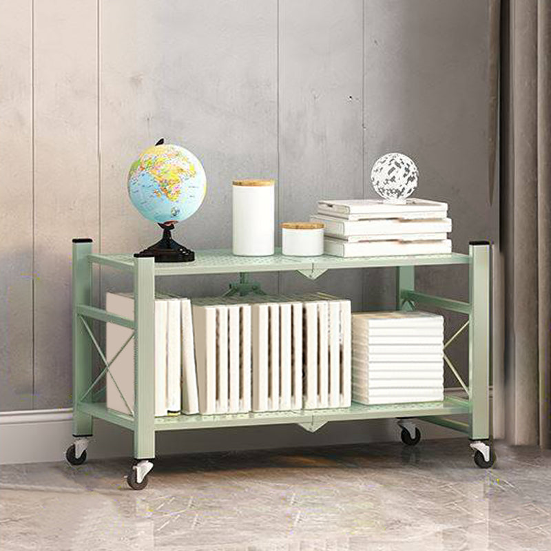 Modern Metal Etagere Shelf Bookcase Open Book Shelf for Study Room