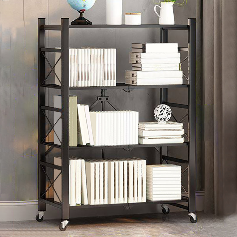 Modern Metal Etagere Shelf Bookcase Open Book Shelf for Study Room