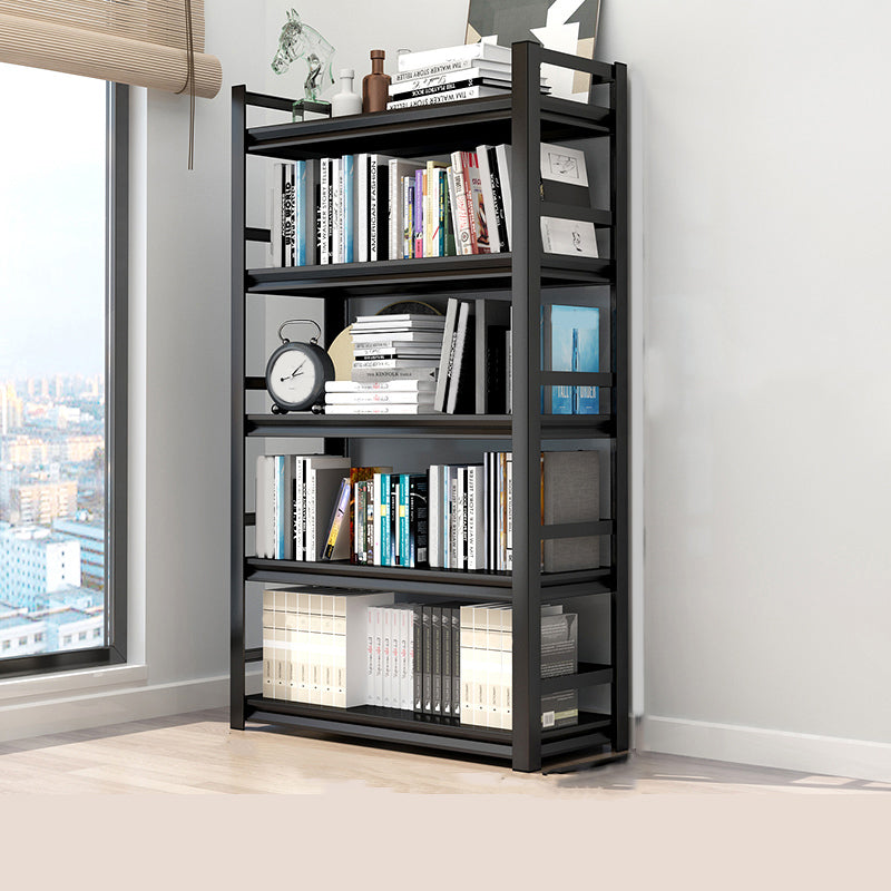 Etagere Bookshelf 15.7" H X 72" W Modern Metal Open Bookcase