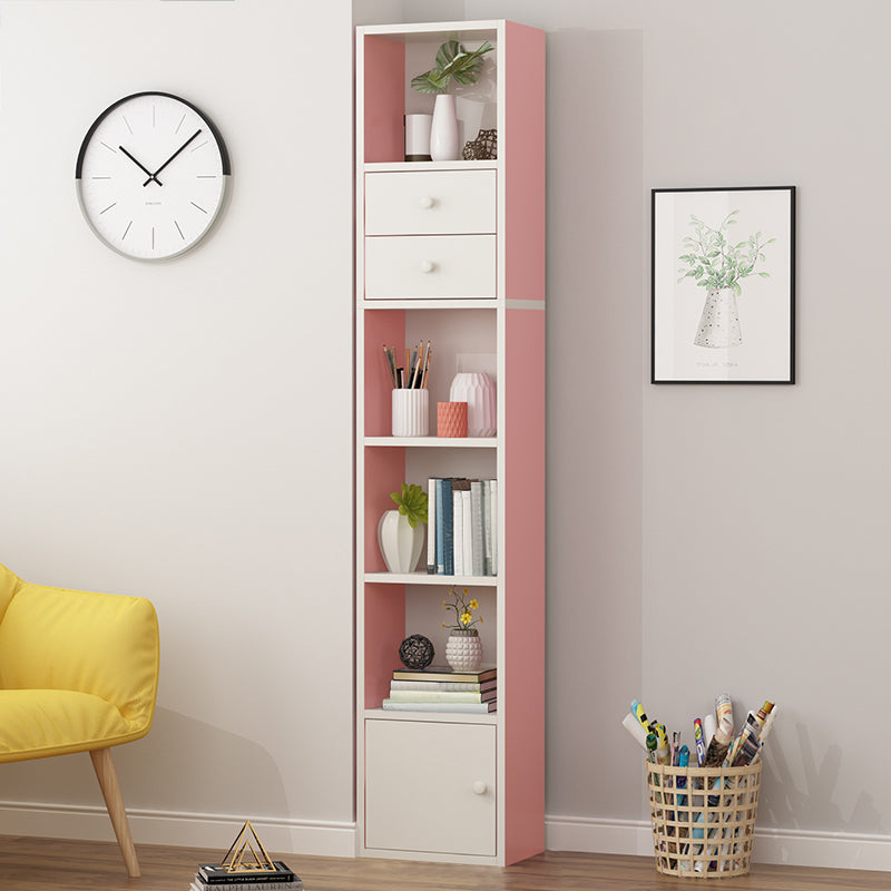 Urban Bookcase Engineered Wood Shelf Bookcase with Shelves for Living Room