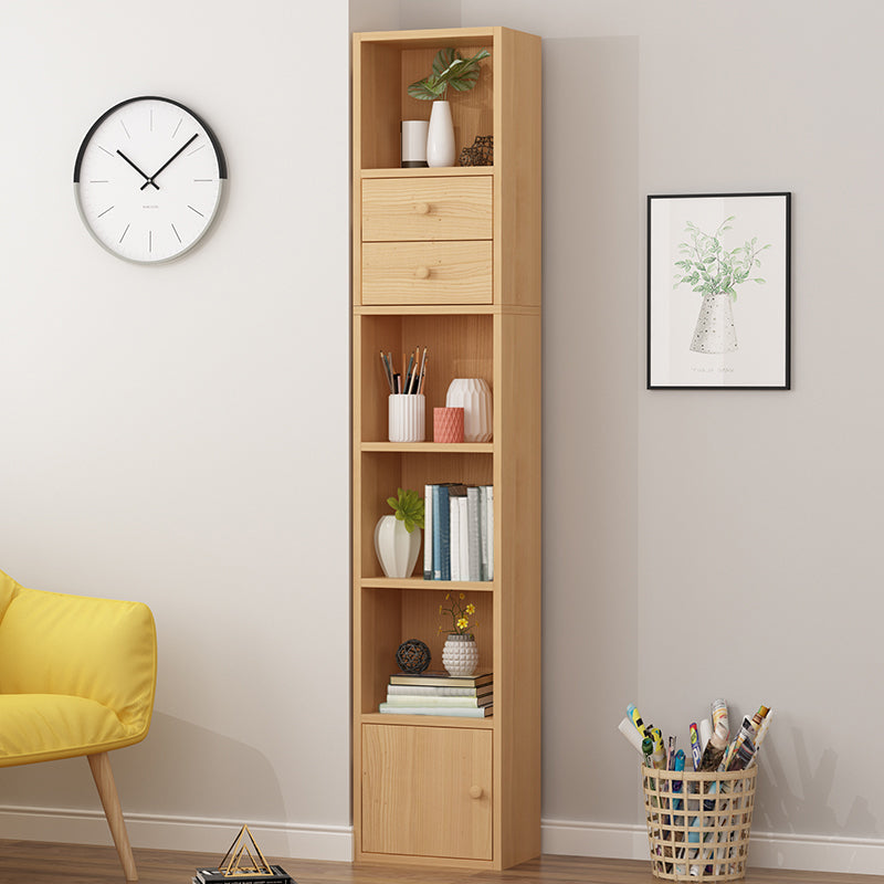 Urban Bookcase Engineered Wood Shelf Bookcase with Shelves for Living Room