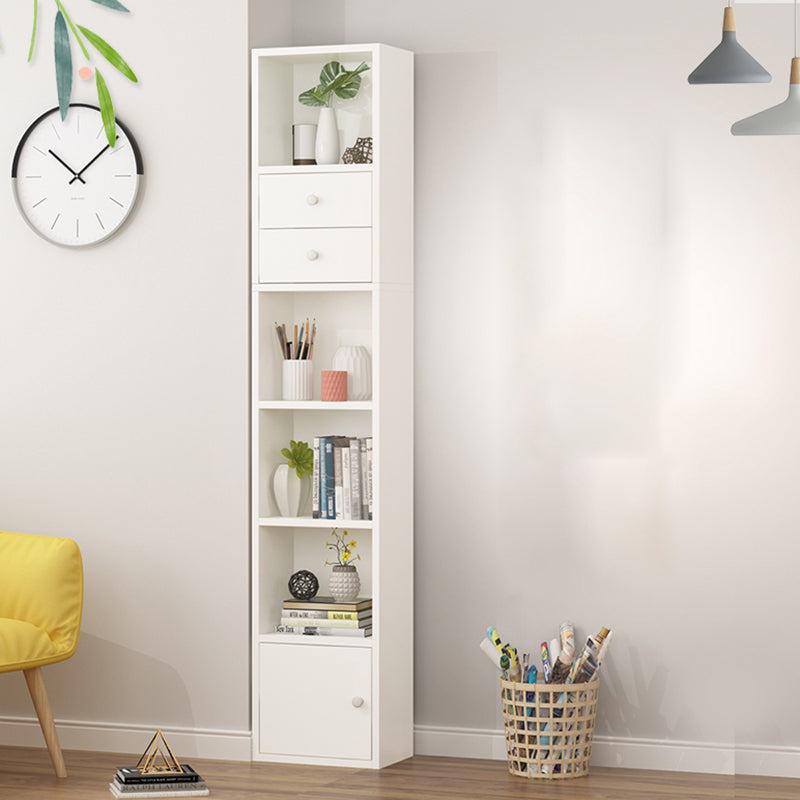 Urban Bookcase Engineered Wood Shelf Bookcase with Shelves for Living Room