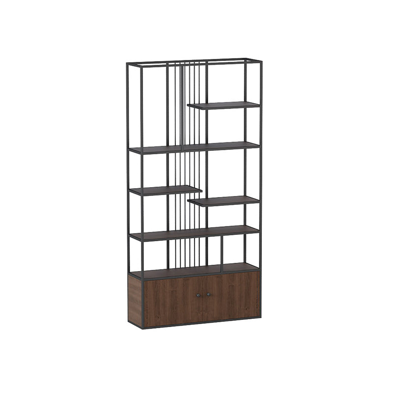 Glam Metal Bookshelf Etagere Shelf Bookcase for Study Room 78.7" H X 11.8" W
