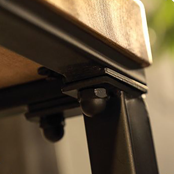 Contemporary Style Metal Bar-stool PU Leather Counter Bar Stool for Kitchen