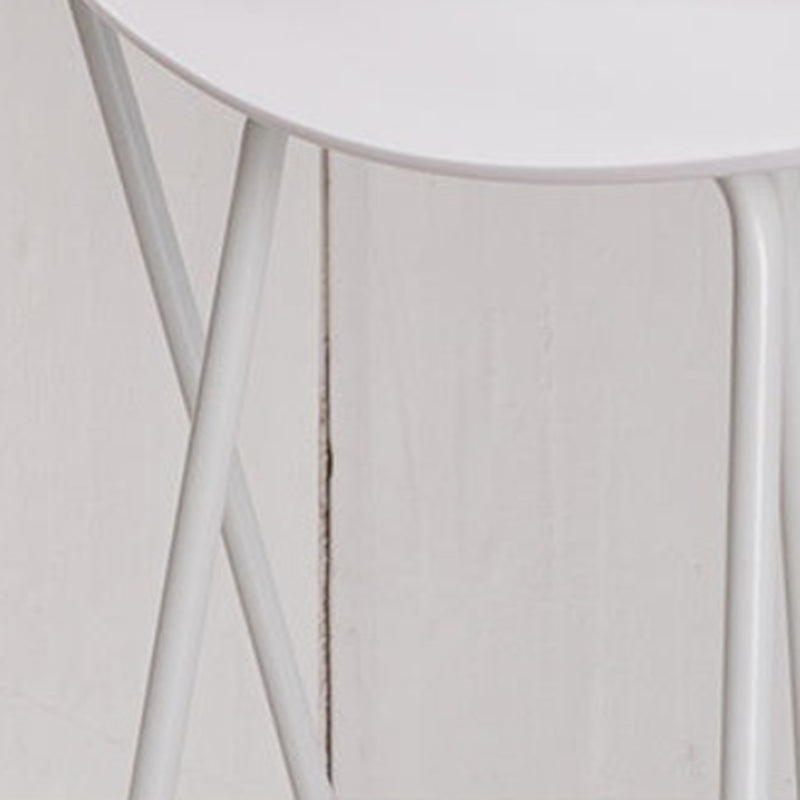 Modern Backrest Counter Stool Iron Cafe Bar Stool with Acrylic Seat