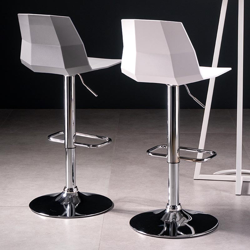 Industrial Adjustable Height Bar Stool Metal Bar Stool for Kitchen