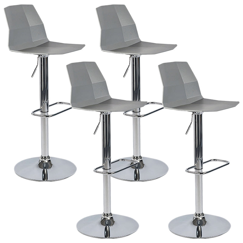 Industrial Adjustable Height Bar Stool Metal Bar Stool for Kitchen