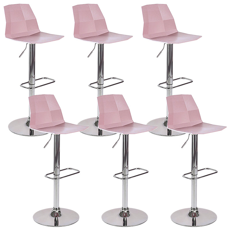 Industrial Adjustable Height Bar Stool Metal Bar Stool for Kitchen