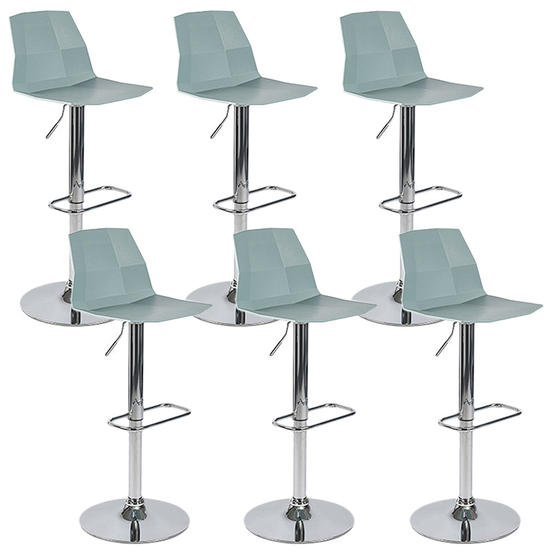 Industrial Adjustable Height Bar Stool Metal Bar Stool for Kitchen