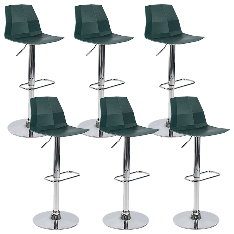 Industrial Adjustable Height Bar Stool Metal Bar Stool for Kitchen