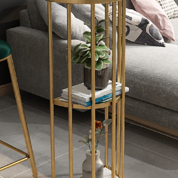 Glam Style Fixed Pub Set 1/3 Pieces Stone Oval Counter Table Set