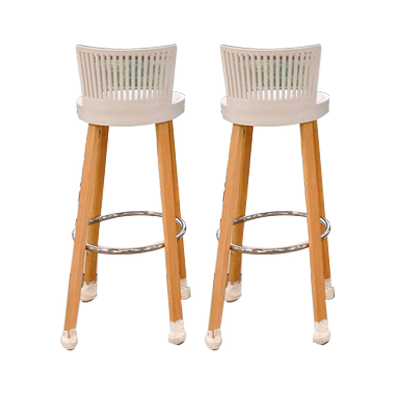 White Table and Stool Set 1/2/3 Pieces Modern Bar Table and Stools
