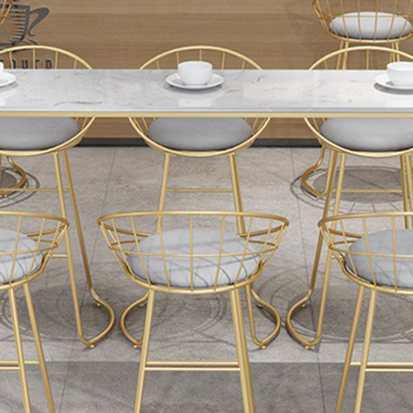 Rectangular Bar Stool and Table Set 1/2/7 Pieces Bar Table and Stools