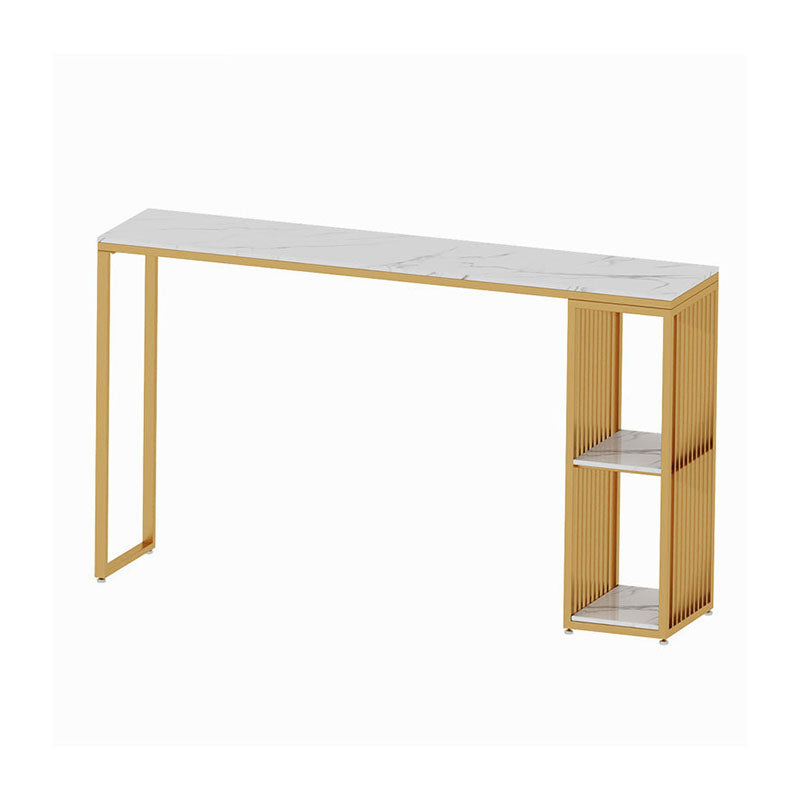 Rectangular Bar Table and Stools Glam 1/2/3 Pieces Counter Height Pub Set