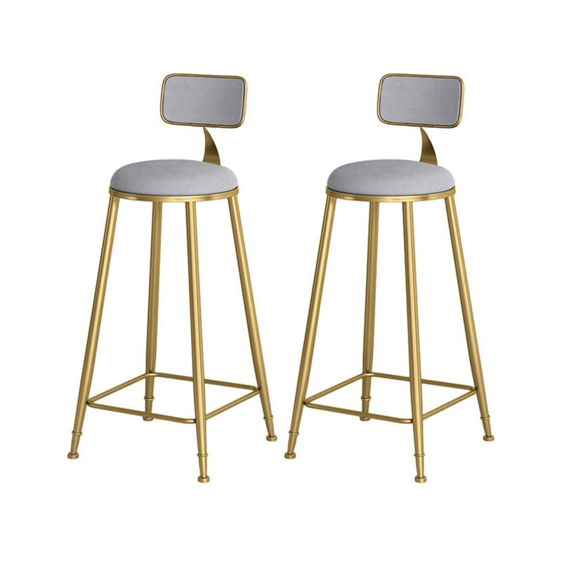 Glam Bar Stool and Table Set 1/2/3 Pieces Pub Table Set for Dining Room