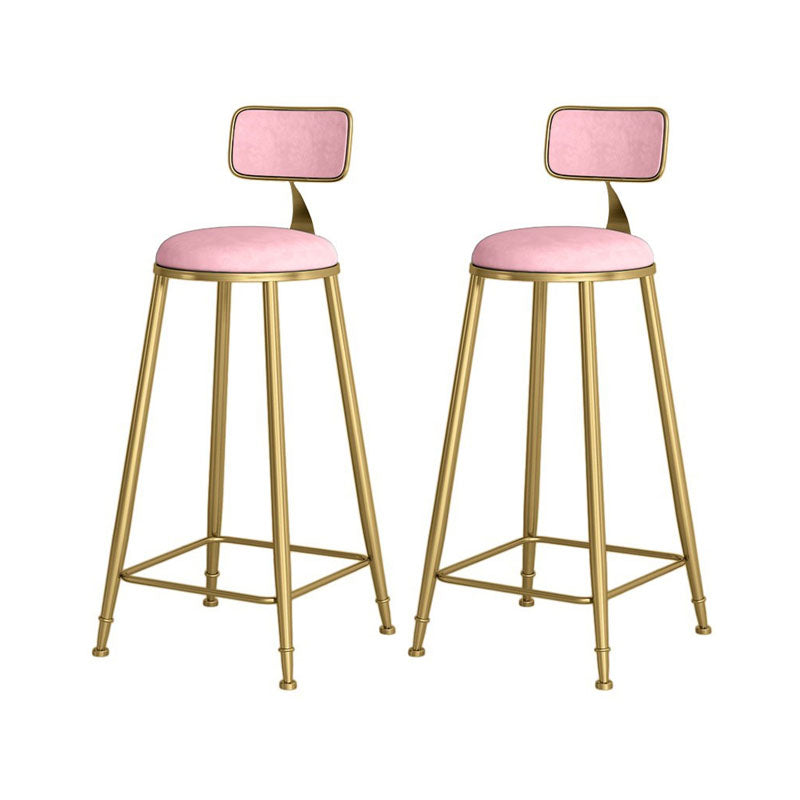 Glam Bar Stool and Table Set 1/2/3 Pieces Pub Table Set for Dining Room