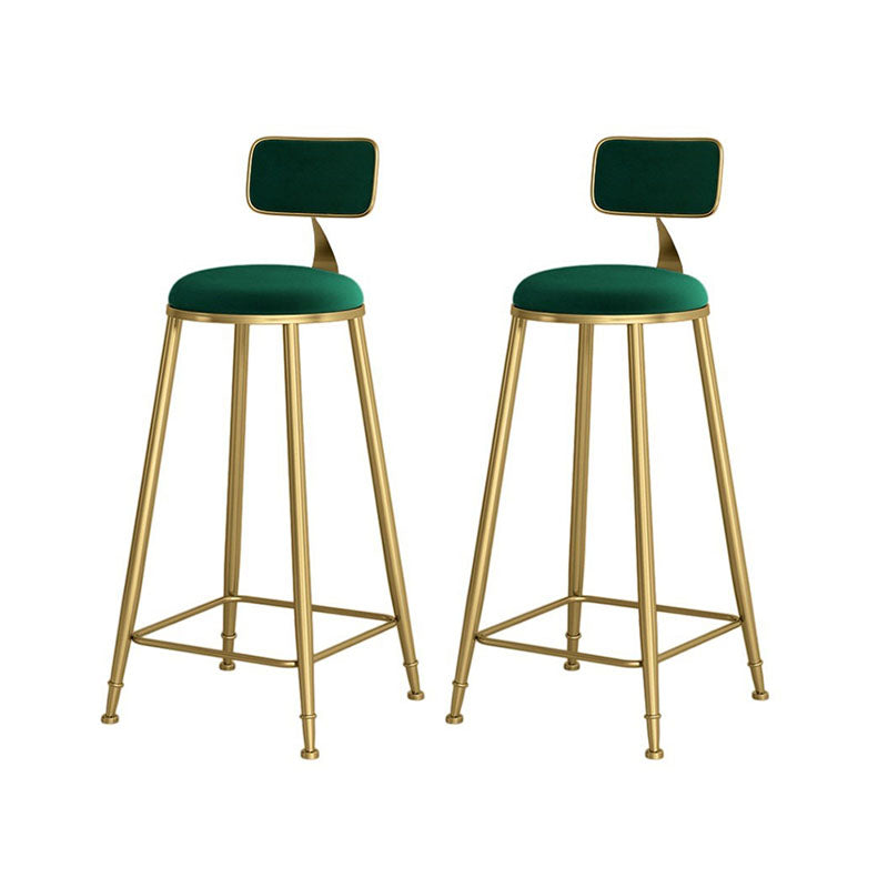 Glam Bar Stool and Table Set 1/2/3 Pieces Pub Table Set for Dining Room