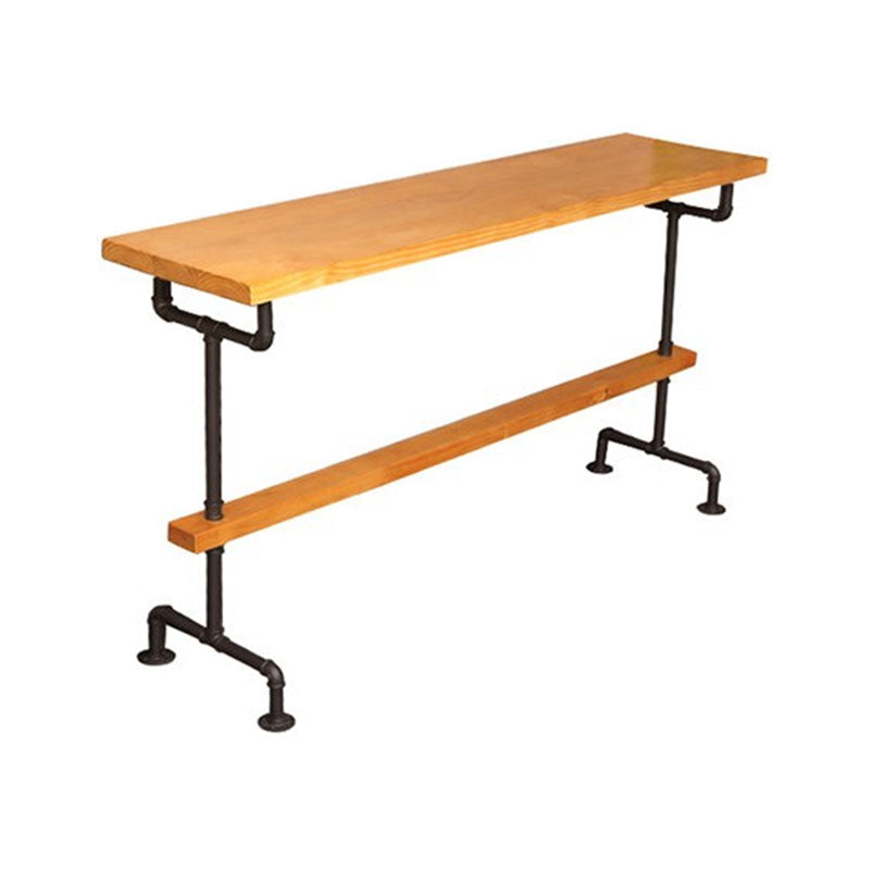 Industrial Style Bar Table 1/2/11 Pieces Rectangle Solid Wood Counter Set