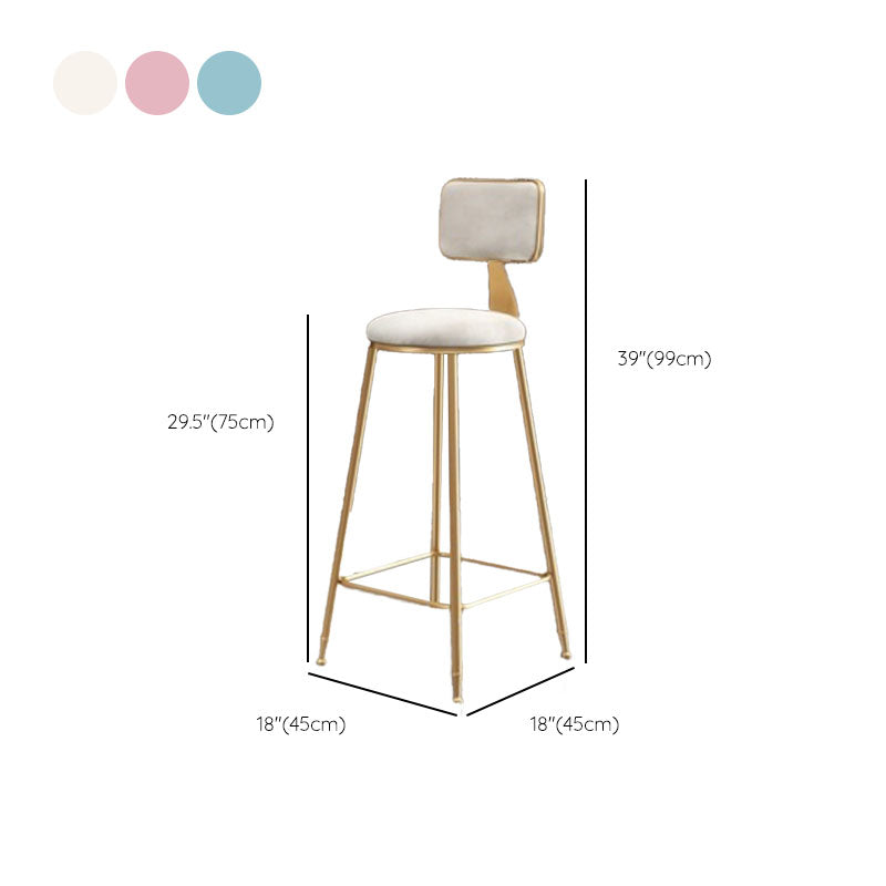 Glam Style Fixed Bar Table 1/4 Pieces Solid Wood Rectangle Counter Set for Indoor