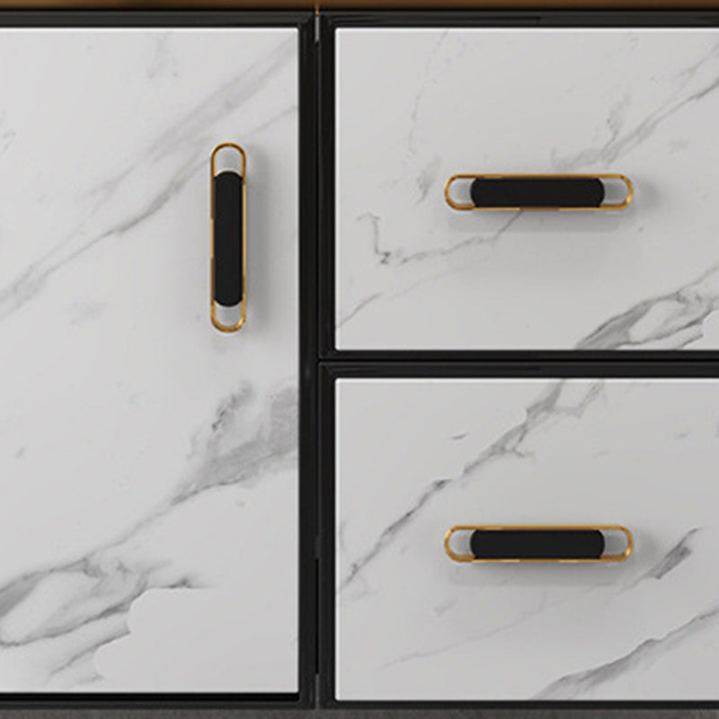 Glam Bathroom Vanity Set Single-Sink Bathroom Vanity for Bathroom