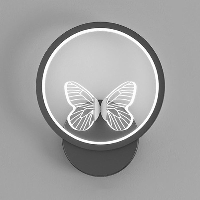 Nordic Style Iron Wall Light Geometry Shape Wall Lamp for Children's Room