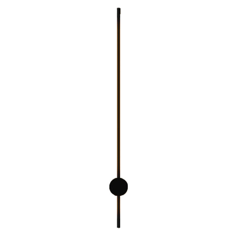 Single Modernism Black Wall Mounted Sconce LED Wall Light for Bedroom