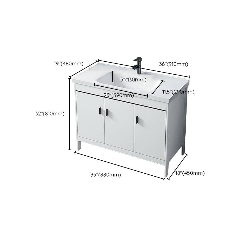 Aluminum Bathroom Vanity Modern Bathroom Vanity Set for Bathroom