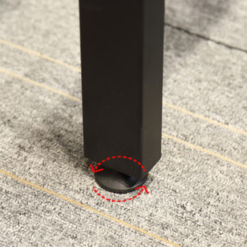 Brown Solid Wood Bar Table Industrial Dining Table for Kitchen Living Room