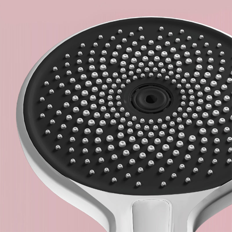 Modern Adjustable Water Flow Shower Faucet Shower Hose Shower System on Wall