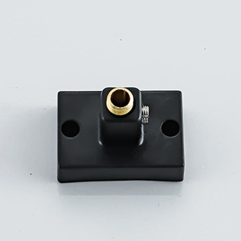 Modern Pressure Balanced Diverter Valve Shower Faucet Square Shower System on Wall