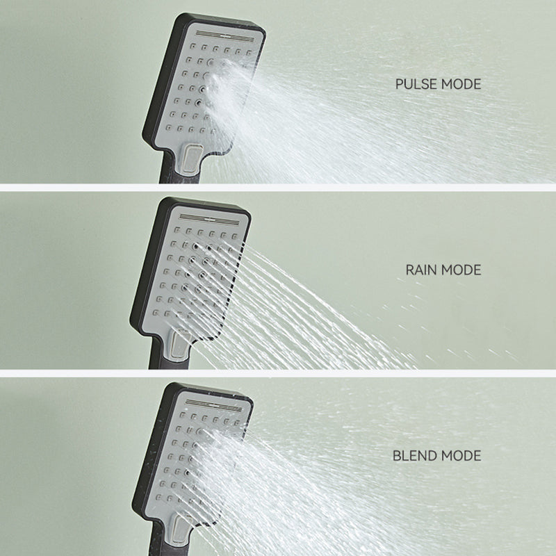 Modern Style Shower System Handle Lever Wall Mounted Spot Resist Shower System