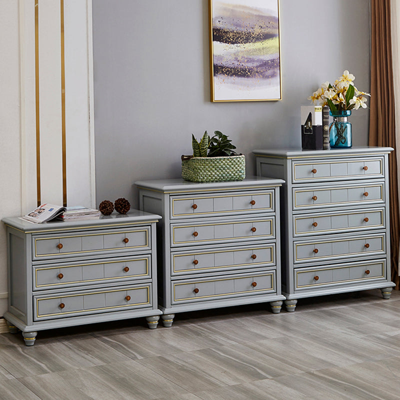 15.6-inch W Traditional Dresser Solid Wood Storage Chest with 3/4/5 Drawers