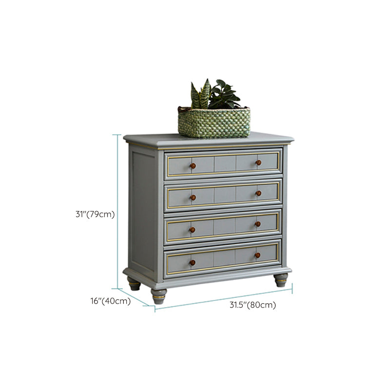 15.6-inch W Traditional Dresser Solid Wood Storage Chest with 3/4/5 Drawers