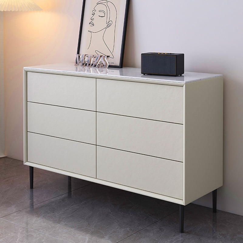 Contemporary Bedroom Wooden Storage Chest 15.7"Wide Chest with Drawers