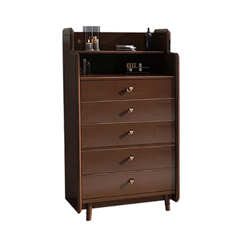 Solid Wood Storage Chest Modern Storage Chest Dresser with 3/4/5 Drawers