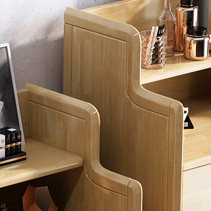 Solid Wood Storage Chest Modern Storage Chest Dresser with 3/4/5 Drawers