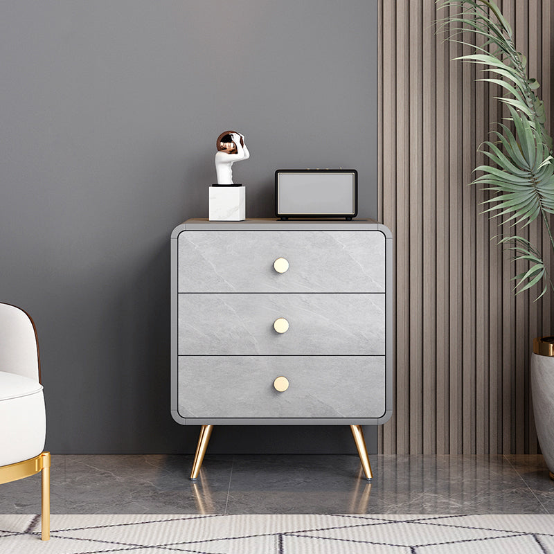 Glam Dresser Manufactured Wood Storage Chest with 3/4/5 Drawers