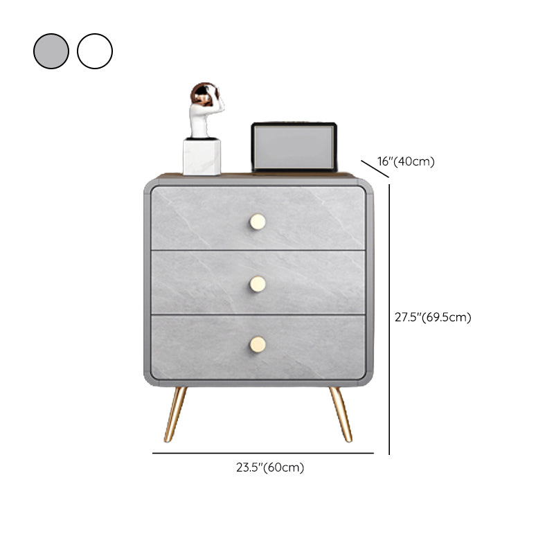 Glam Dresser Manufactured Wood Storage Chest with 3/4/5 Drawers