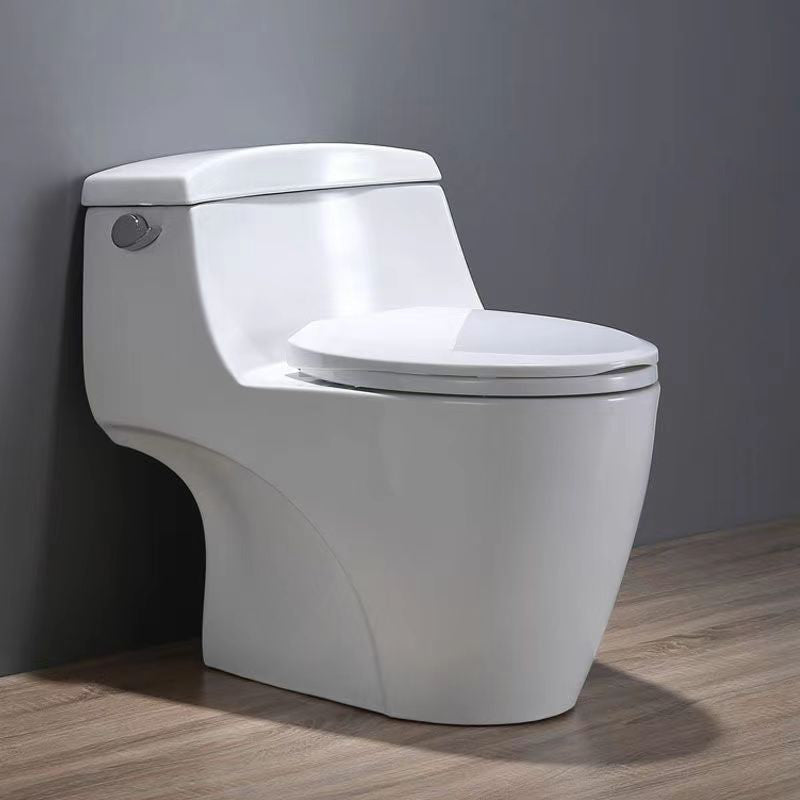 Porcelain Siphon Jet Toilet Floor Mounted One Piece Toilet Urine Toilet